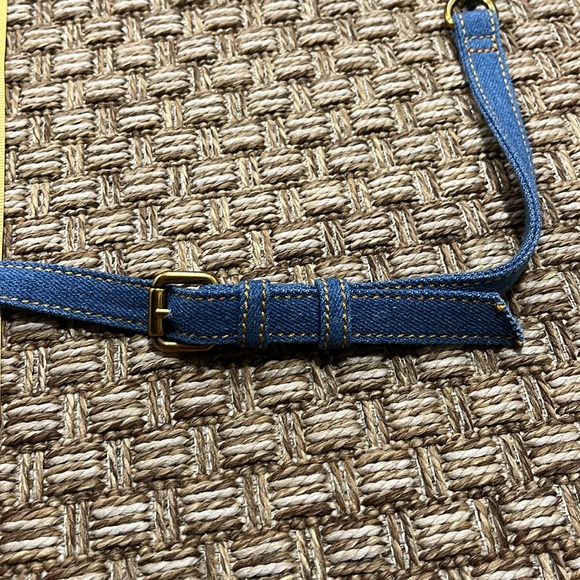 HOUSE OF HARLOW 1960 denim cross body purse, good condition. - Picture 6 of 11